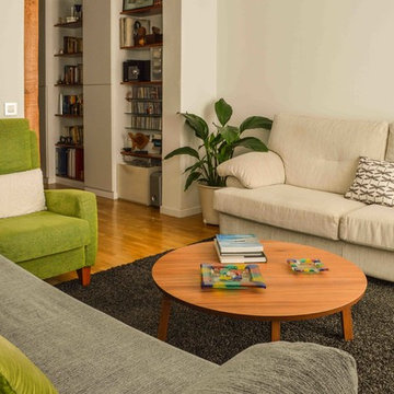 Sala de estar - Piso en el centro de Madrid