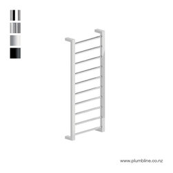 Form 10 Bar Heated Towel Ladder 100X40cm - Heated Towel Rails