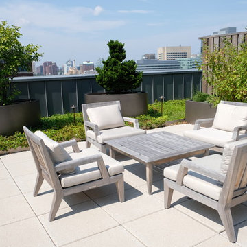 Penthouse Patio & Green Roof - Beacon Hill, Boston