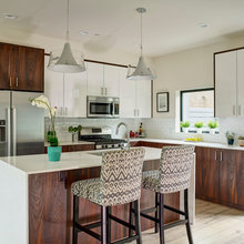 kitchen dark cabinets