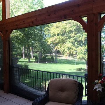 Orchard Lake Home (motorized screens)