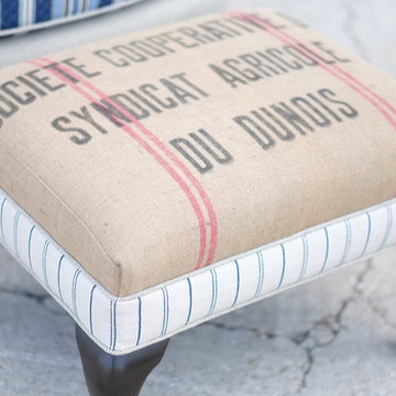 Michelle's French Ottoman