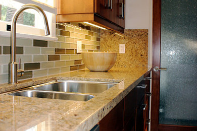 Small Kitchen + Bath