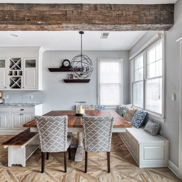 Banquette Seating - and Farmhouse table