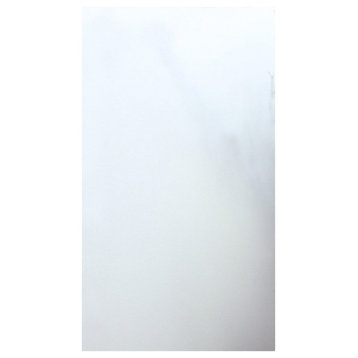 Non-Adhesive Frosted Privacy Window Film, White