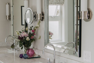 French country bathroom photo in Other