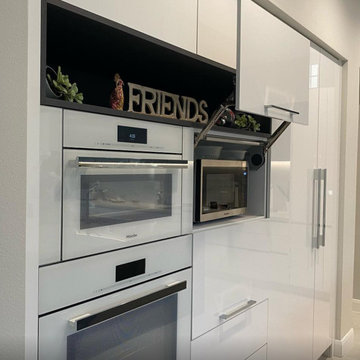 Futuristic, Sleek Updated Kitchen