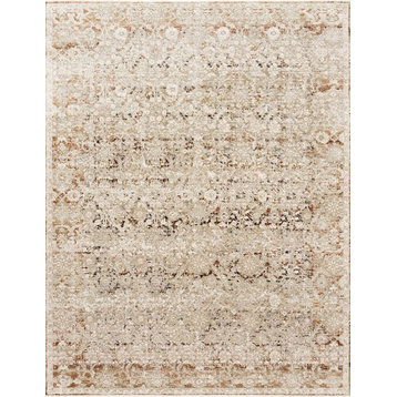 Theia Rug, Natural and Rust, Natural/Rust, 7'10"x10'