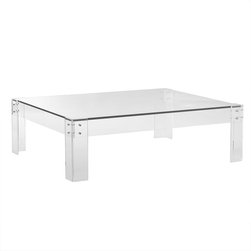 DISAPPEARING COFFEE TABLE &ndash; RECTANGLE - Coffee And Accent Tables