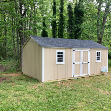 12' x 20' Shed Built in Simpsonville, SC