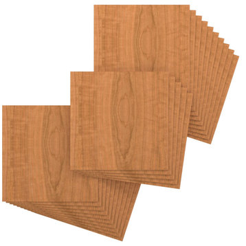 23 .75"Wx23 .75"Hx.375"T Wood Hobby Boards, Cherry, 25-Pack