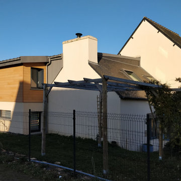 Extension toit courbe