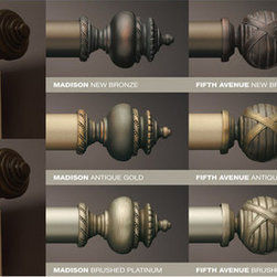 Hunter Douglas Luminette&reg; Privacy Sheers - Curtain Rods