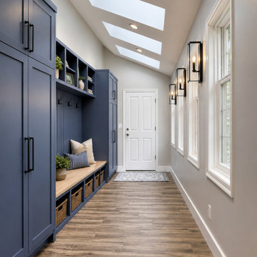 Custom Mudroom Designed for an Active Family | Redmond, WA