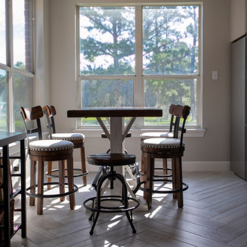 New Kitchen and whole house flooring, open big space at Connie ln