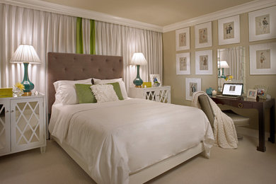Example of a trendy bedroom design in Nashville