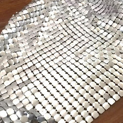 10mm silver metal mesh - Window Treatments