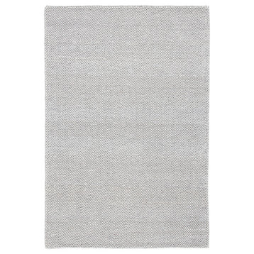 Safavieh Natura Nat425G Solid Color Rug, Silver, 2'3"x9'