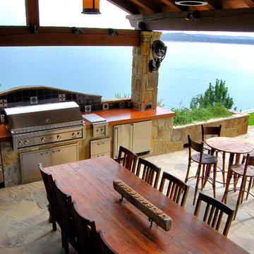Lakeside Summer Kitchen