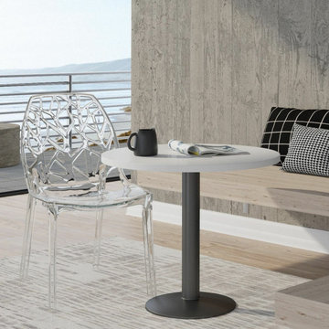 Clear Lucite Acrylic Dining Chairs