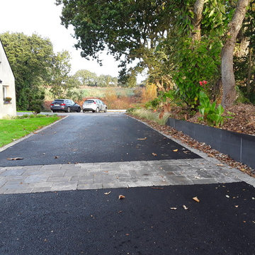 Allée en enrobé