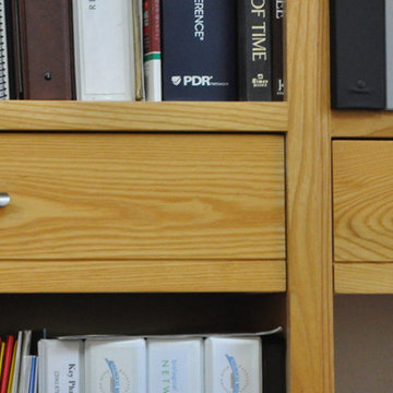 Office Suite: Desk and Bookcases