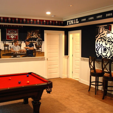 University of Arizona Sports Bar themed Mural by Tom Taylor of Wow Effects