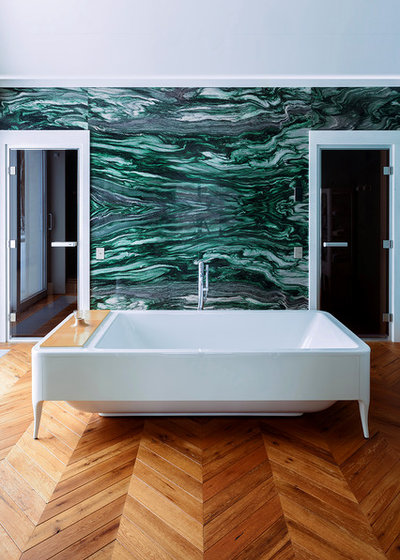 Современный Ванная комната by Anton Yakubov-Tsarikov
