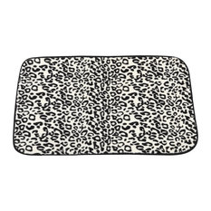 50 Most Por Animal Print Bath Mats For 2018 Houzz Carnation Home Fashions Faux Fur Bath Mat Snow Leopard Mats