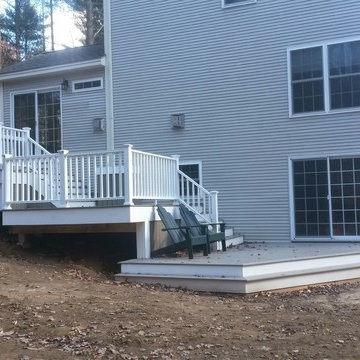 Multilevel Deck and Sunroom