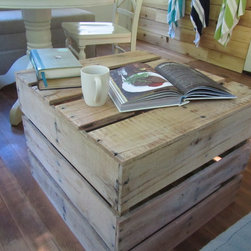 Reclaimed White Oak Coffee Table - Coffee Tables