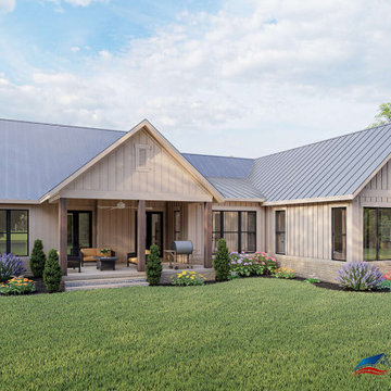 Modern Farmhouse Plan 041-00230