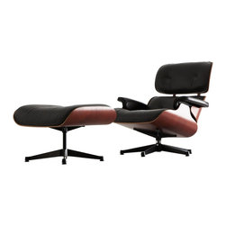 Eames Style Lounge Chair & Ottoman - Armchairs And Accent Chairs