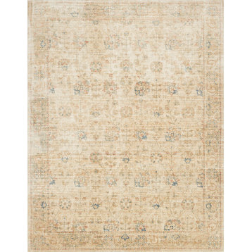 Ellen DeGeneres Crafted by Loloi Sand/Multi Trousdale Rug 7'10"x7'10" Round