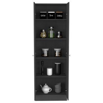 Storage Cabinet Pipestone, Black