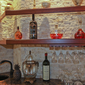 Whole House Remodel in Gulf Harbour, Fort Myers, FL - Wet Bar