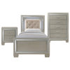 Glamour Youth Twin Platform 3-Piece Bedroom Set