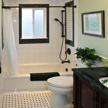 farmhouse bathroom