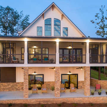 Architectural Designs Exclusive Show-Stopping Vacation Home Plan 18302BE