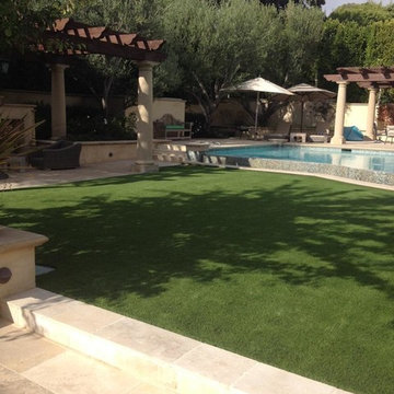 Artificial Grass around Pools