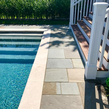 Bluestone Pool Patio