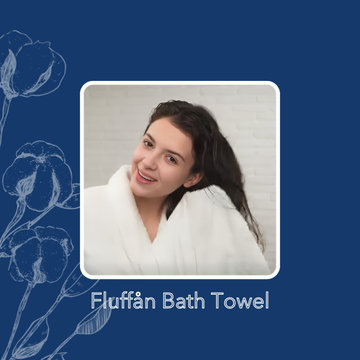 Fluffån Bath Towel – Ultra Soft & Absorbent Towels in Canada
