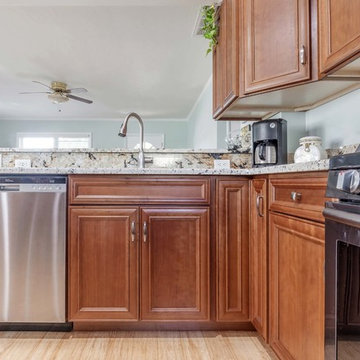 Cabinets.com | Classic look with Hawthorne Cherry Toffee Cabinets