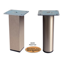 Metal Feet - Showplace Cabinets - Kitchen Cabinetry