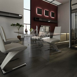 ECLAIR GLASS DINING TABLE - Products