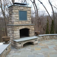 patios and fireplaces