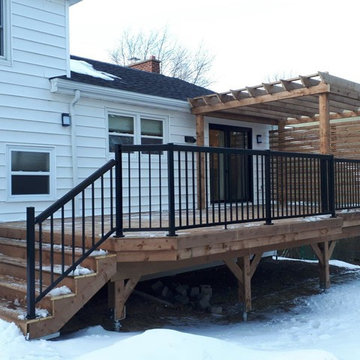 Deck and Patio Designs-Pressure Treated Decking