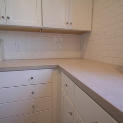 Limestone Countertops and Custom Sinks - Kitchen Countertops