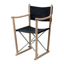 Skagerak Classic Chair Oak/Black - Garden Lounge Chairs