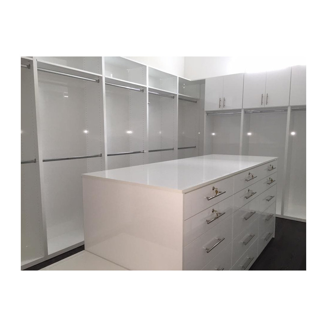 High Gloss White Closet